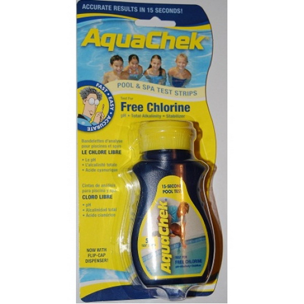 Bandelettes analyse eau piscine et spa AquaChek de AZUR POOL