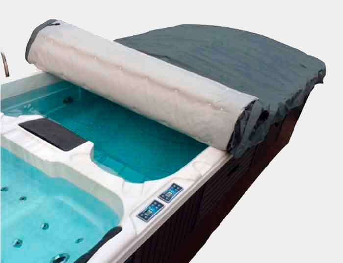 Couverture souple isothermique de sécurité pour spa de nage et jacuzzi de natation